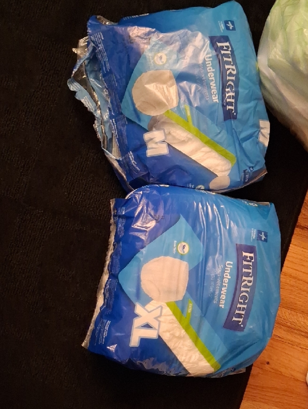 Blue Adult Underwear Pack - Comfortable Incontinence Briefs - Picture 2 of 5
